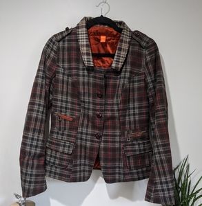 Hugo Boss Plaid Blazer